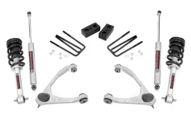 3.5 Inch Lift Kit | Cast Steel | N3 Strut | Chevrolet Silverado/GMC Sierra Silverado 1500| 2014-2018