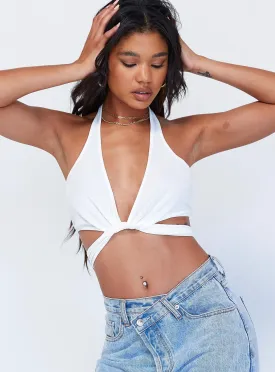 Adrianne Top White