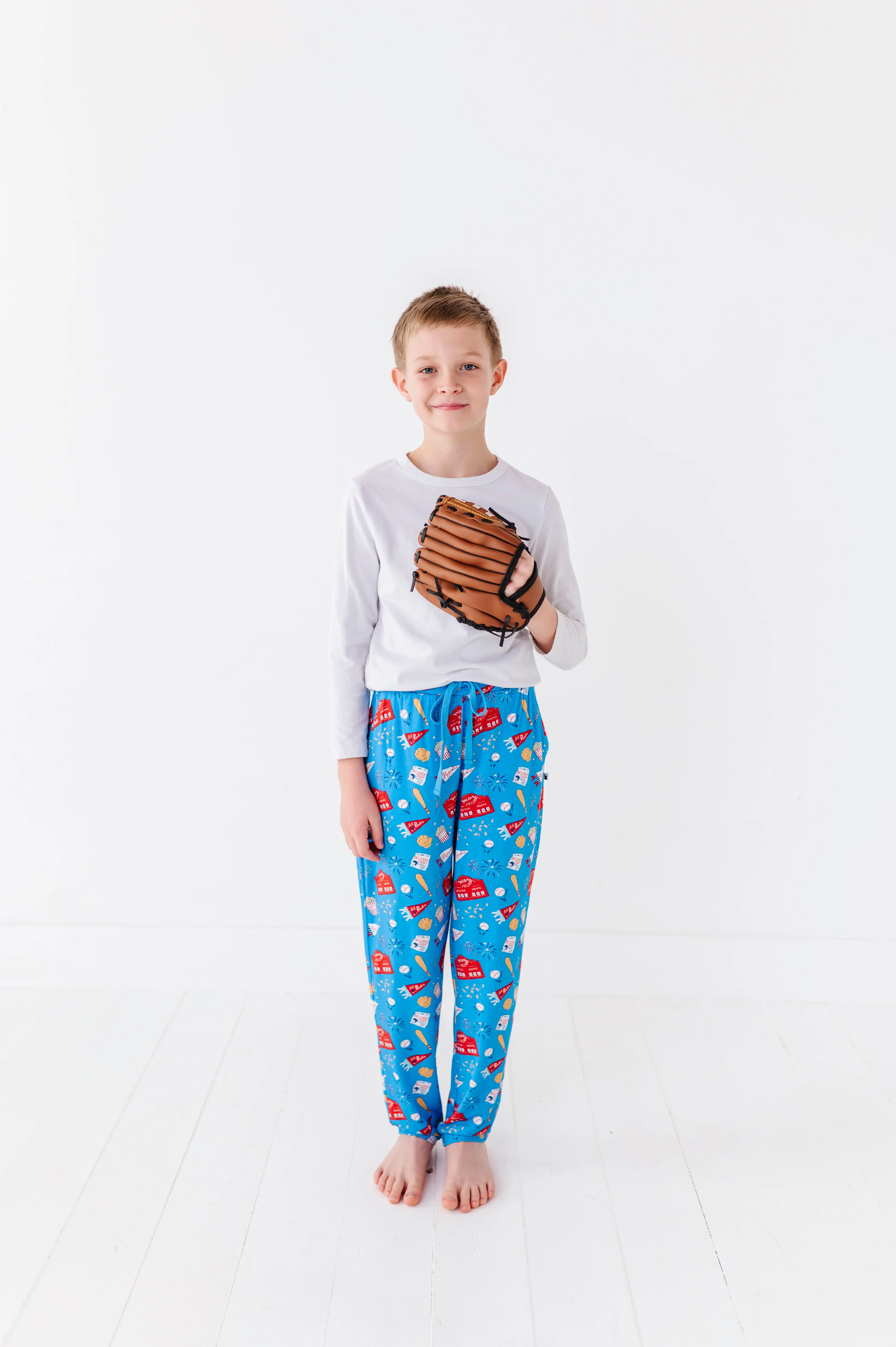 All About That Base Boys Lounge Pants - Bigger Kids