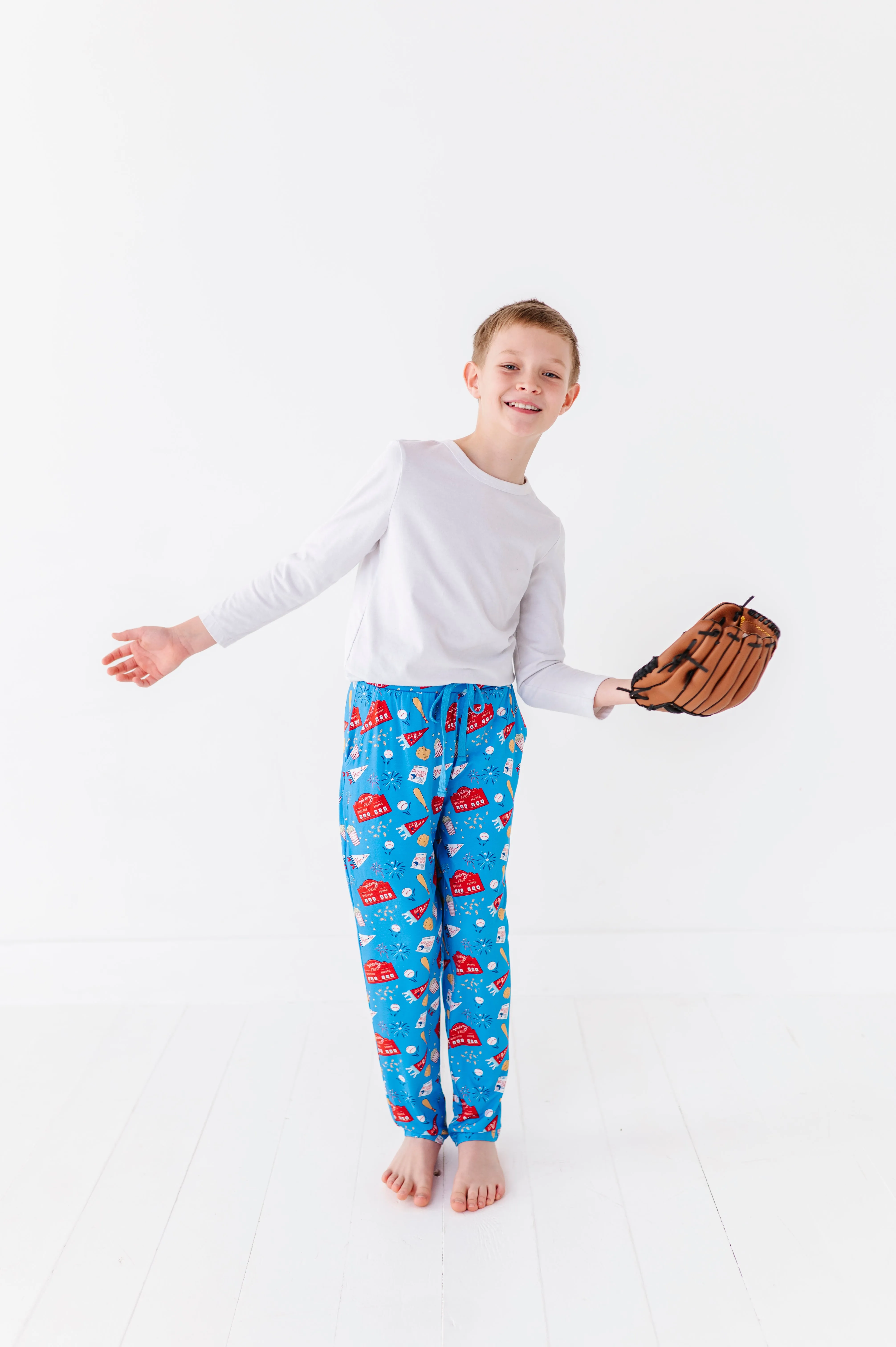 All About That Base Boys Lounge Pants - Bigger Kids