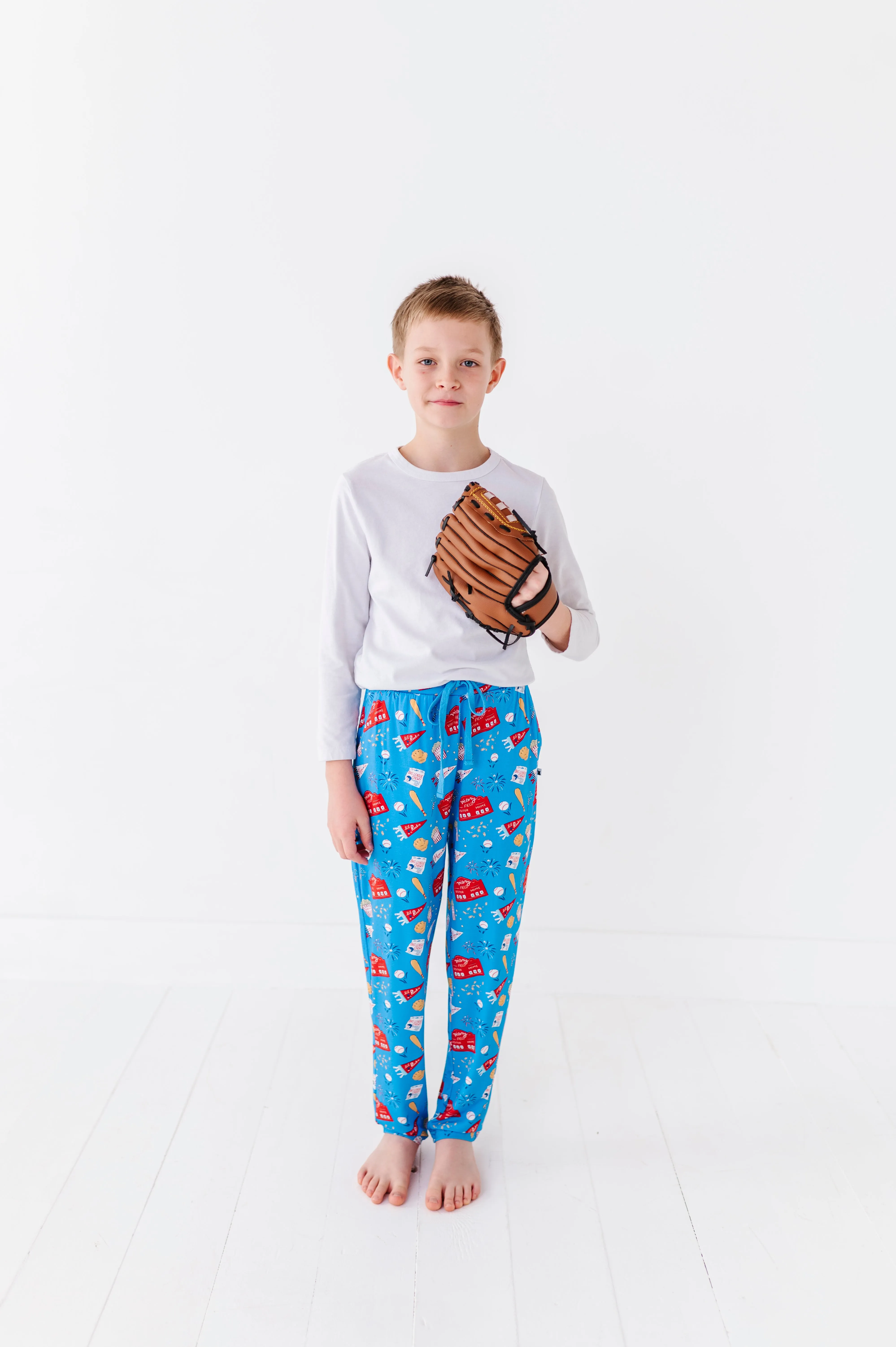 All About That Base Boys Lounge Pants - Bigger Kids