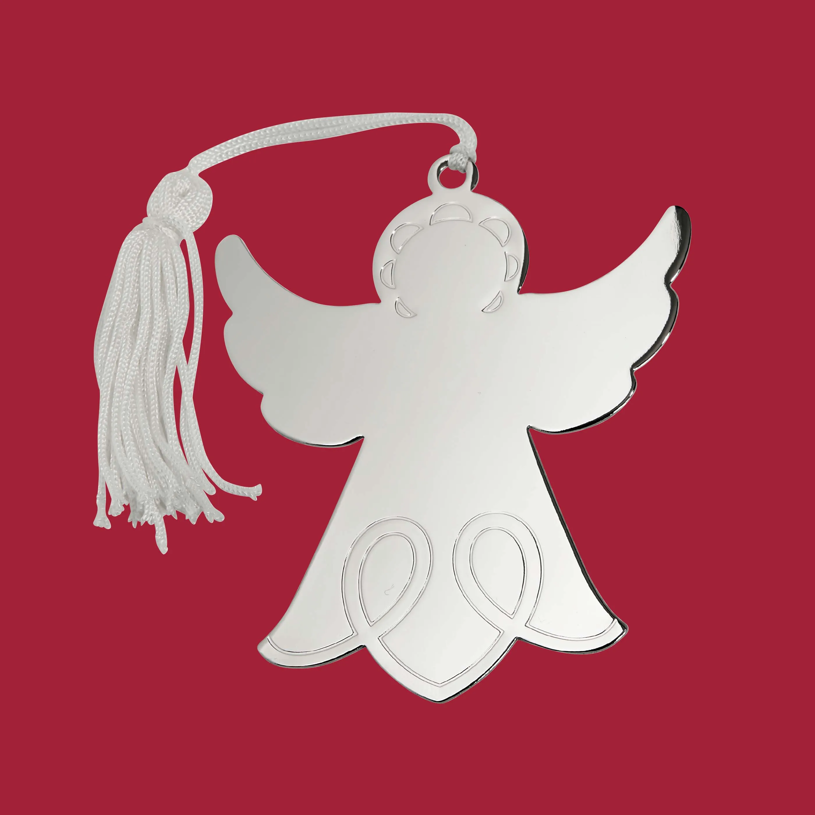 Angel Ornament, Np 4" X 3" by Creative Gifts