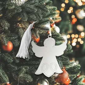 Angel Ornament, Np 4" X 3" by Creative Gifts
