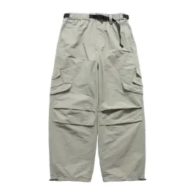 Baggy fit outdoor utility belted pant