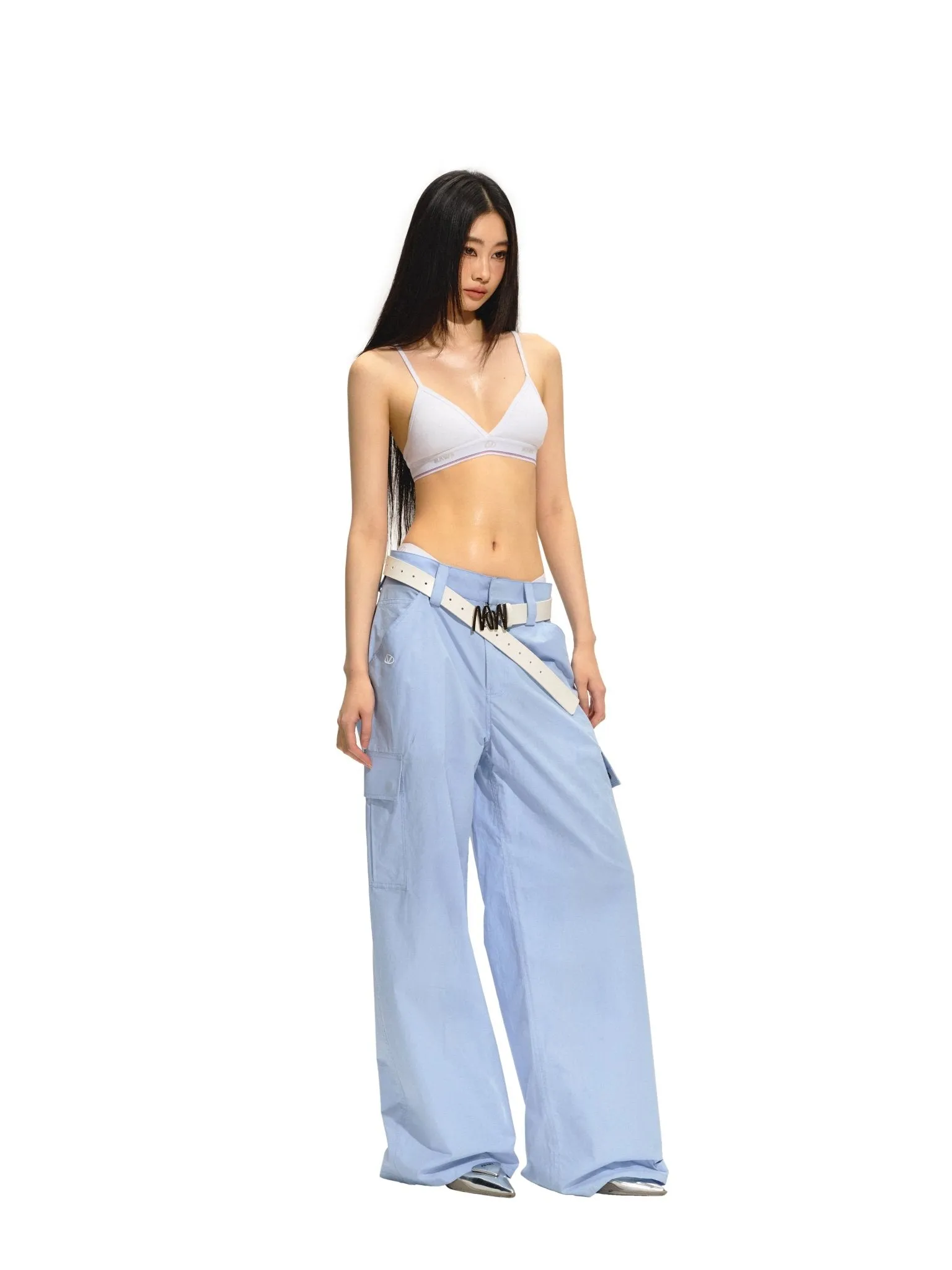 Baggy Jazz Pants Blue