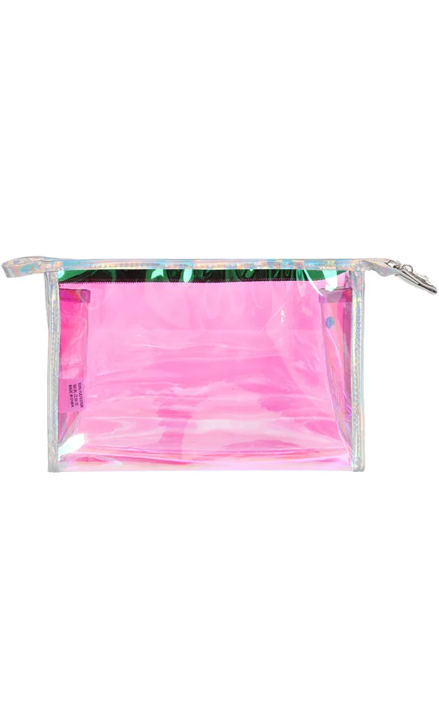 [BOGO] AO785 Transparent Waterproof Cosmetic Bag w/Zipper