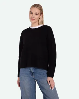 Calaha 9965 Striktrøje - Black