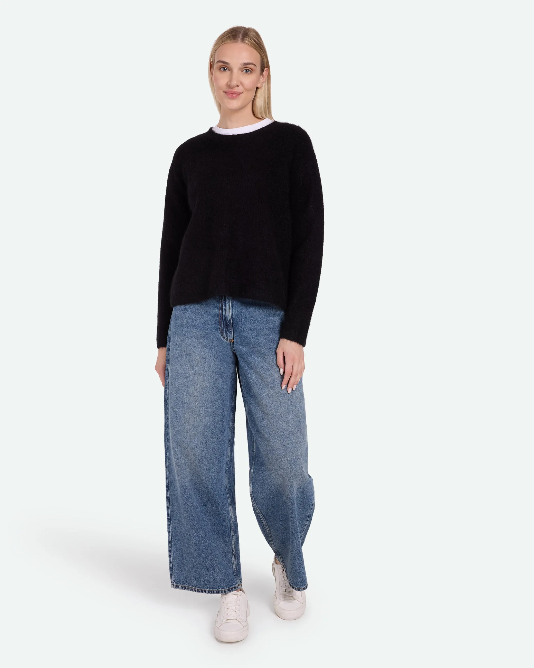Calaha 9965 Striktrøje - Black