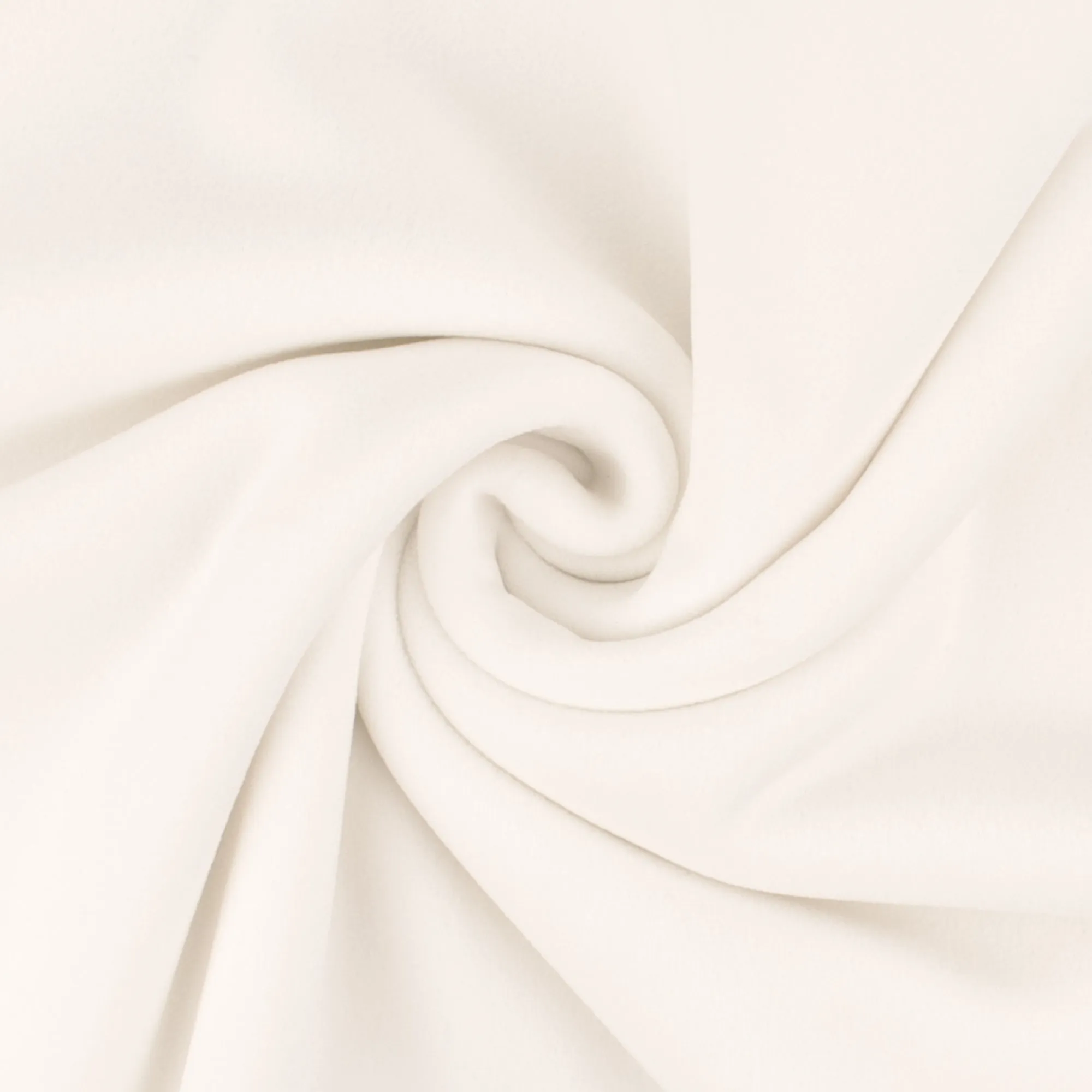 Chenille Bonded to Fleece - SNUGGLY  - 003 - White