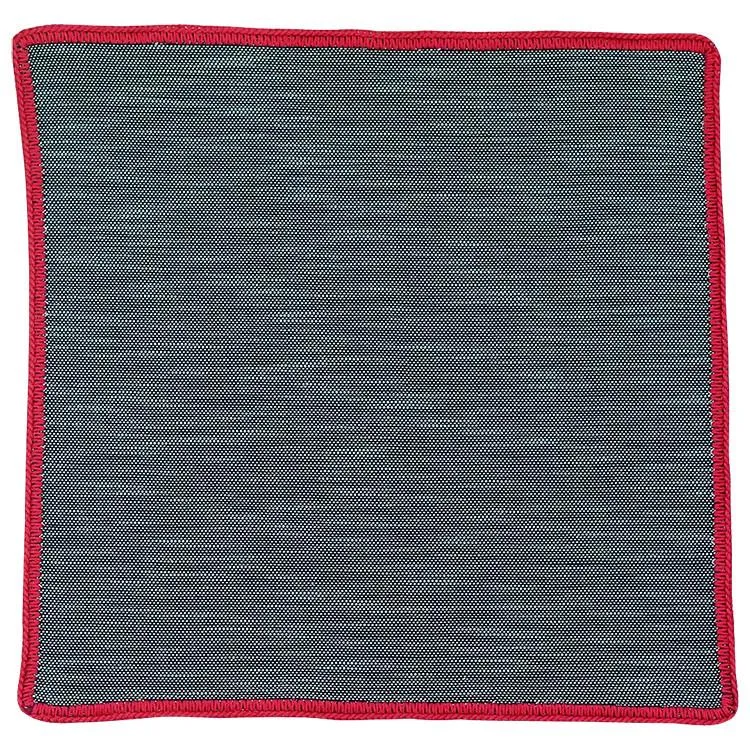 Denim Du Volte with Red Signature Border