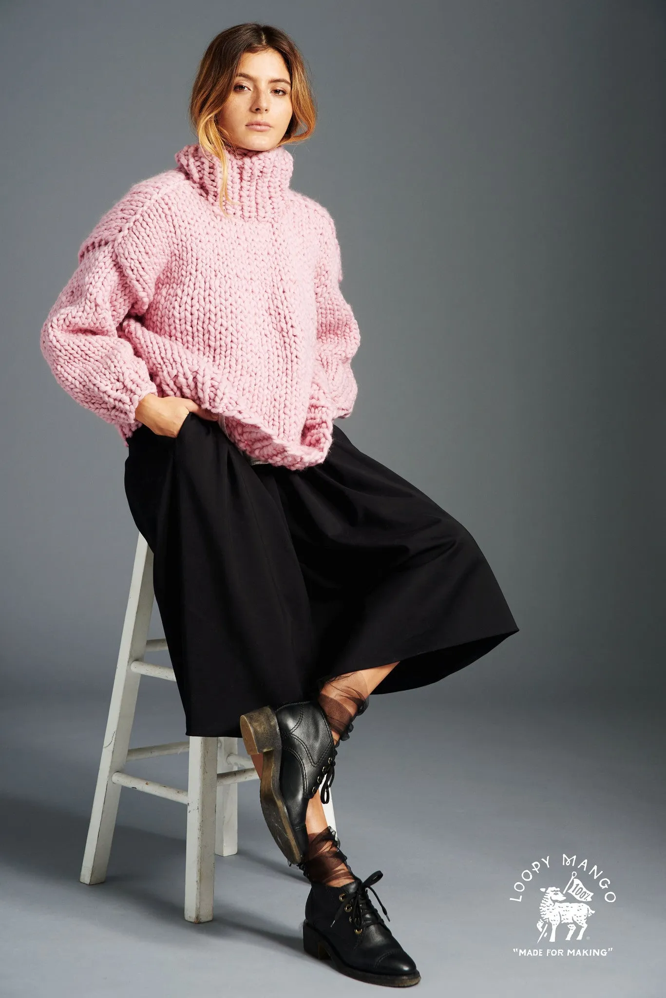 DIY Kit - Her Turtleneck - Merino No. 5