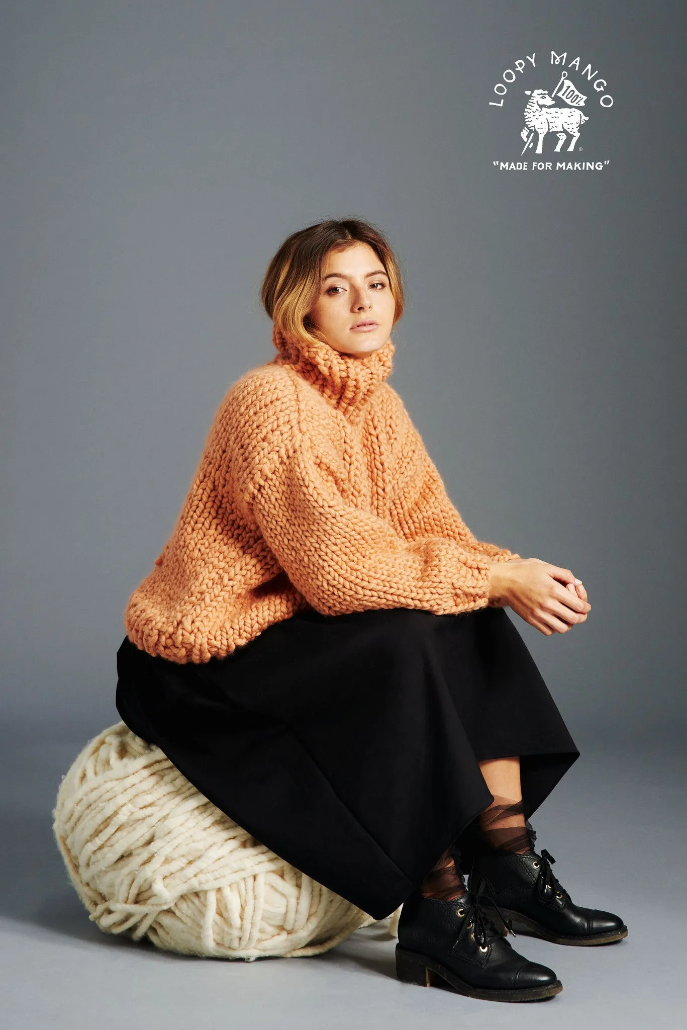DIY Kit - Her Turtleneck - Merino No. 5