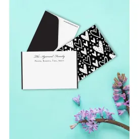 Family Card   Envelopes - Set of 25 - Monochrome Hearts