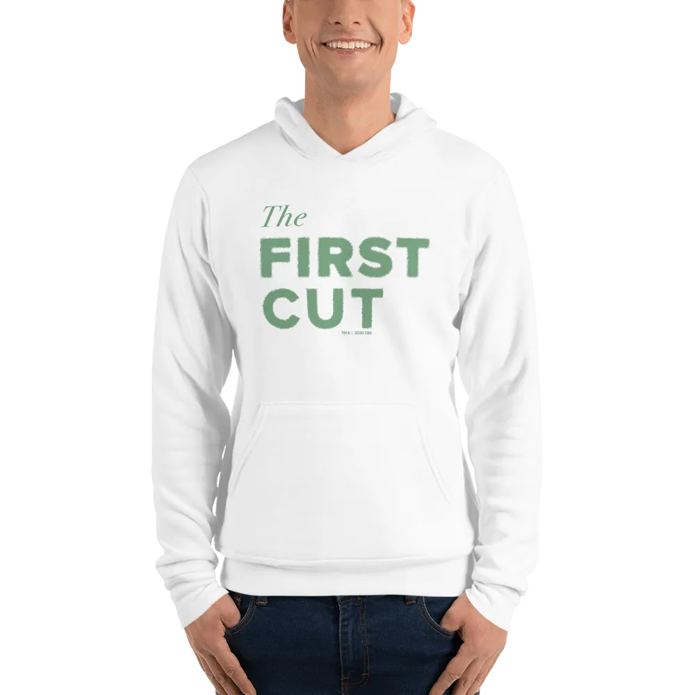First Cut Golf Podcast Logo Adult Fleece Hooded Sweatshirt