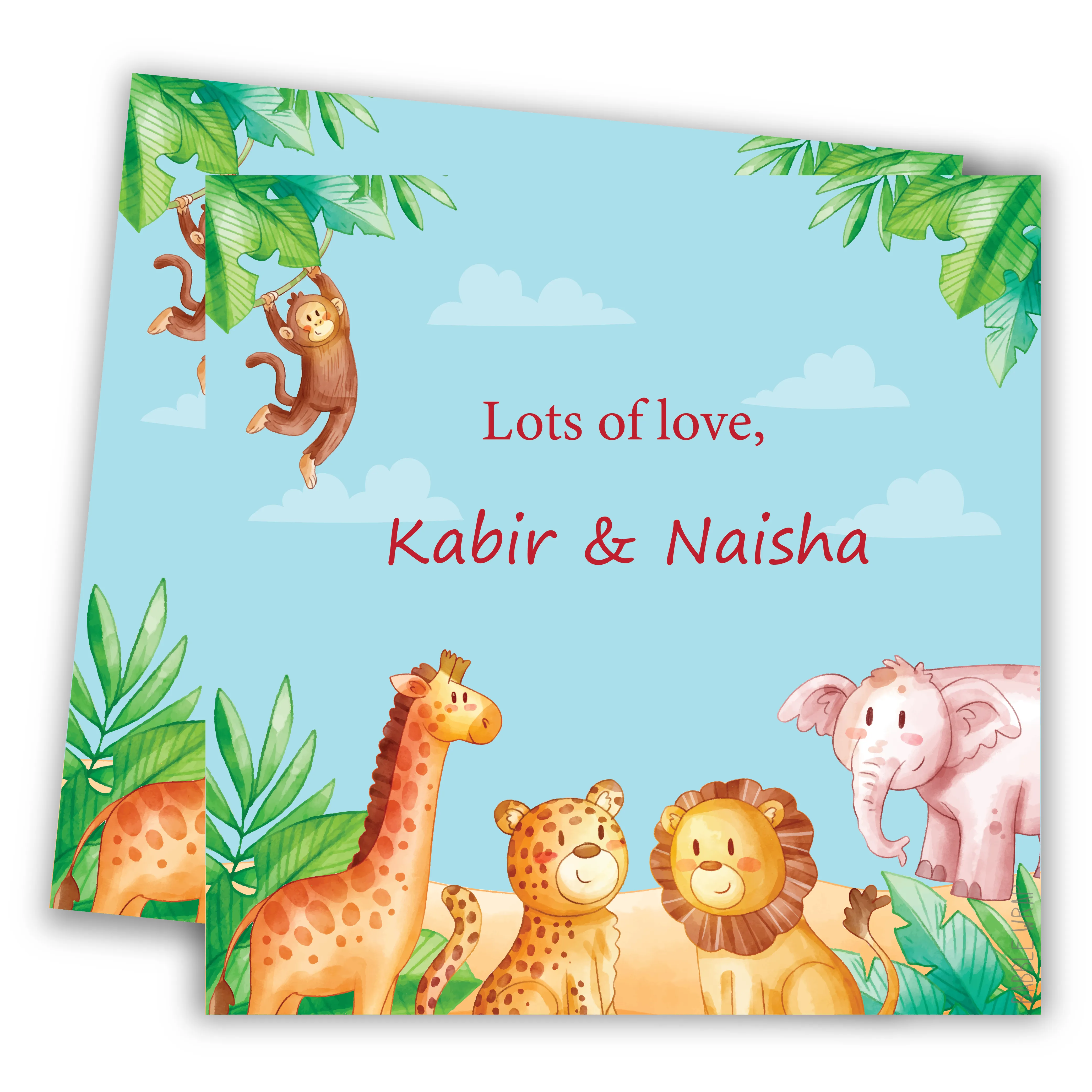 Gift Tag - Jungle Joy (Set of 24)