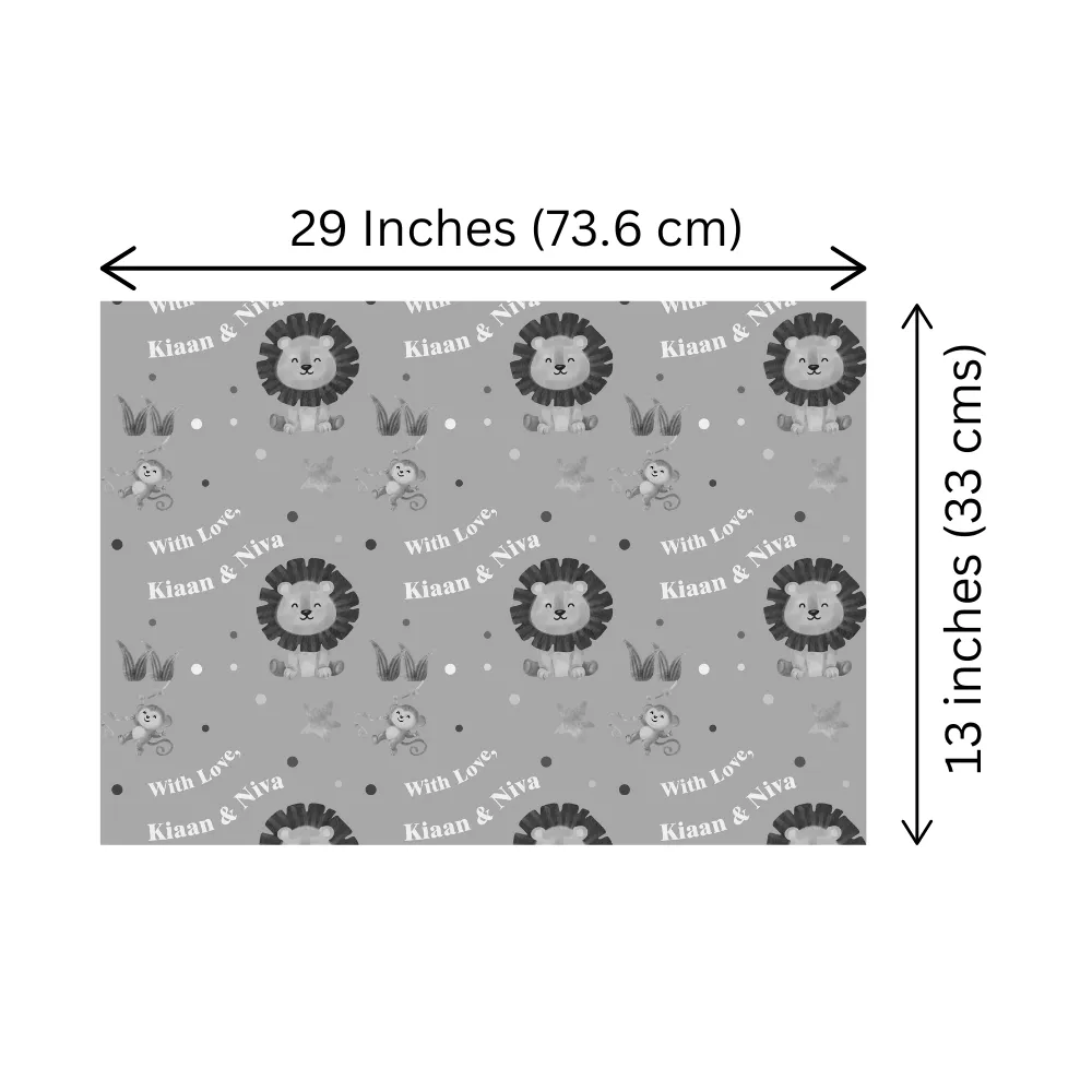 Gift Wrapping  Paper -Tiny Tails