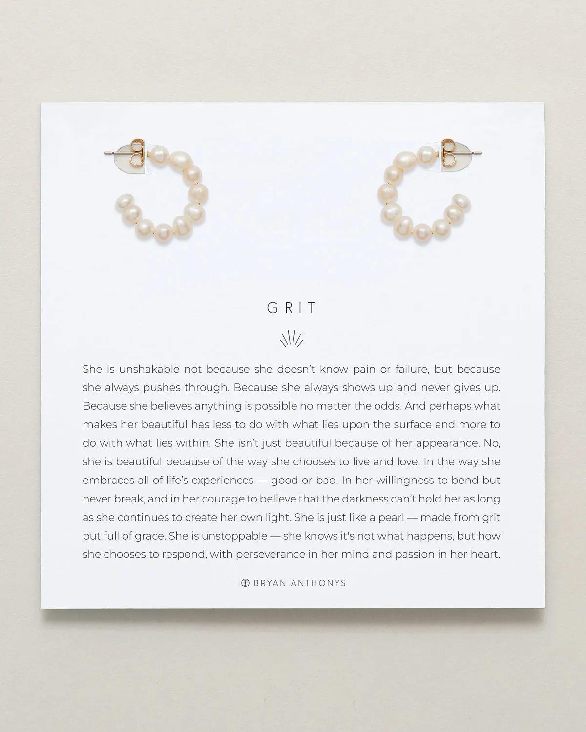Grit Mini Hoop Earrings