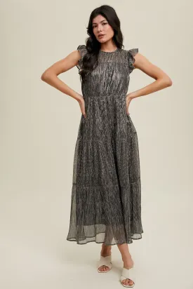 Holiday Glam Tiered Dress