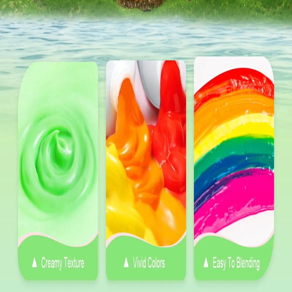 Jar Melo Scented Finger Paint-8 colors