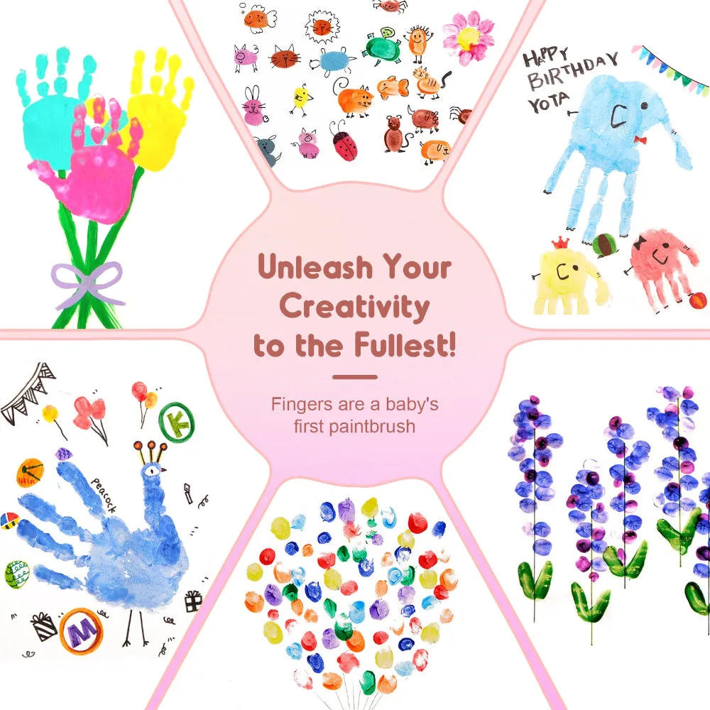 Jar Melo Scented Finger Paint-8 colors
