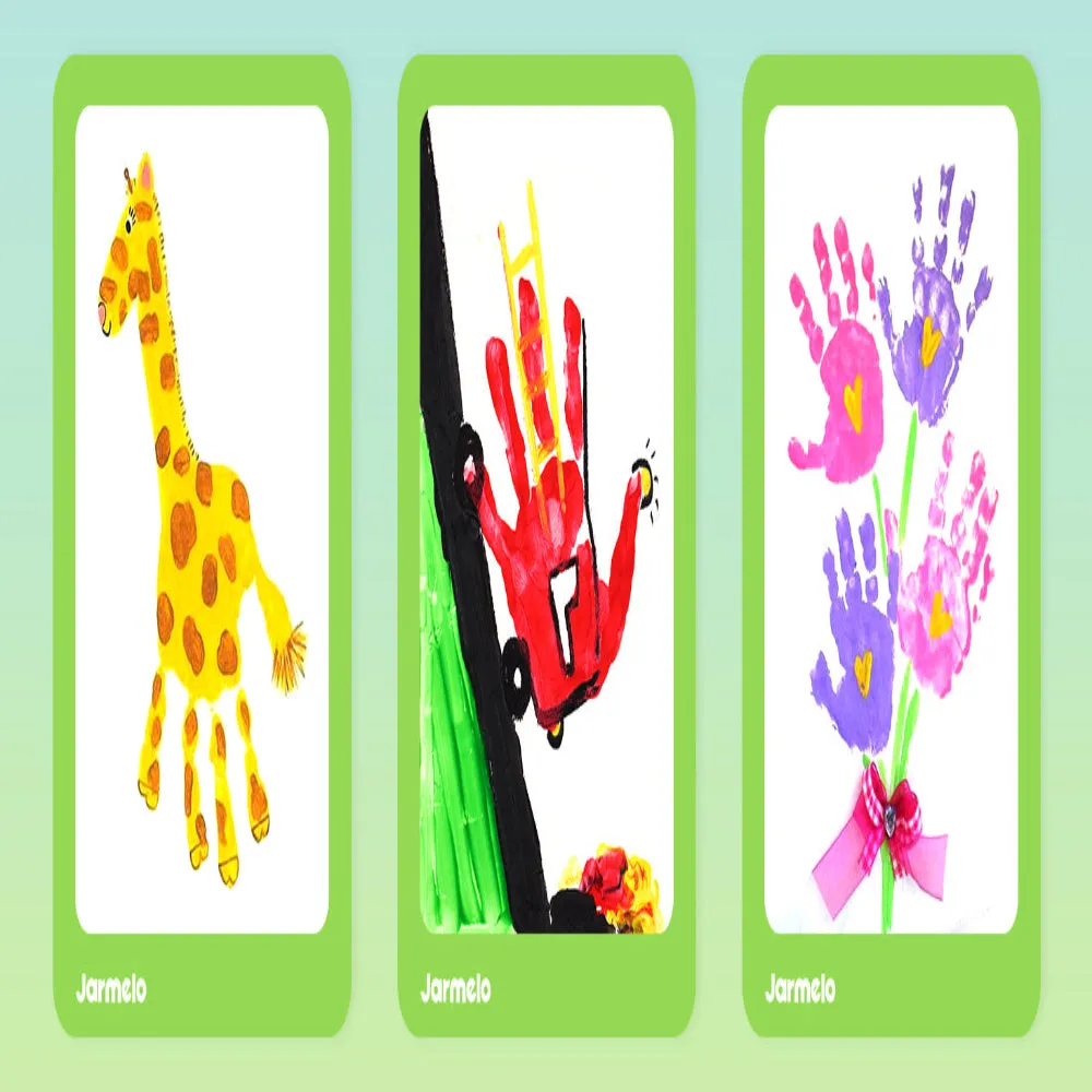 Jar Melo Scented Finger Paint-8 colors