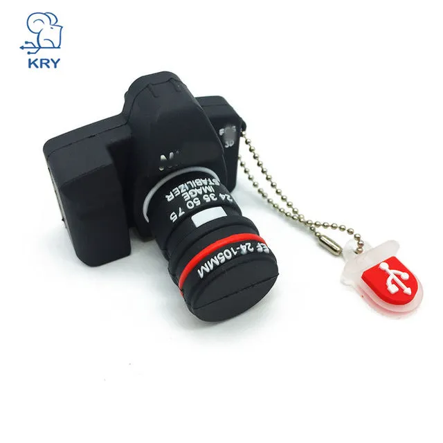 KRY  FlashDrive  pen drive usb2.0 4GB 8GB 16GB 32GB 64GB SLR camera flash card Memory stick lovely U Disk pendrive U disk camera
