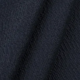 Midnight Textured Wool Fabric 96866