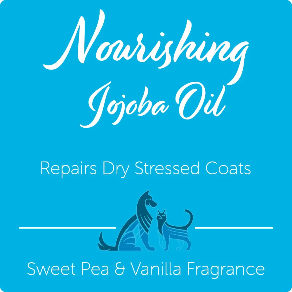 Nourishing Jojoba Oil Pet Shampoo | Sweet Pea & Vanilla