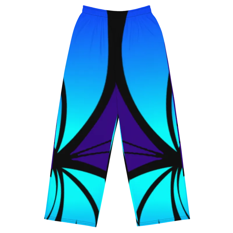"Mystical Butterfly Bliss" Collection - Unisex Designer Wide Leg Pants