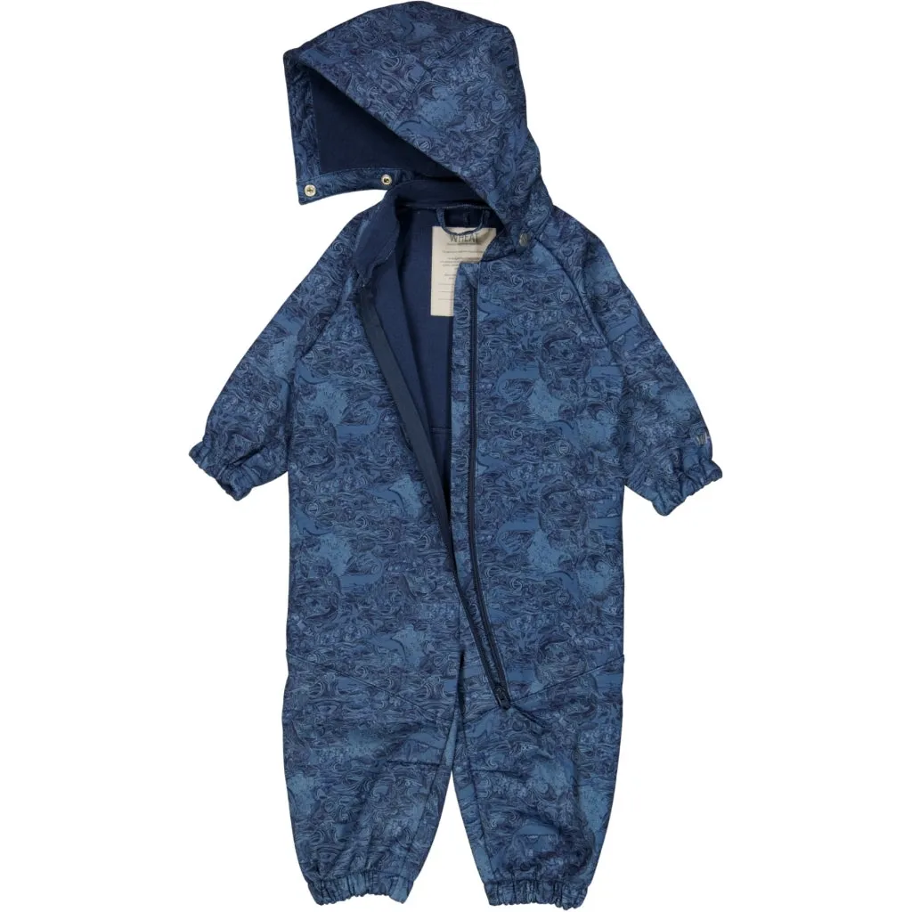 Softshell Suit Clay - navy linoleum
