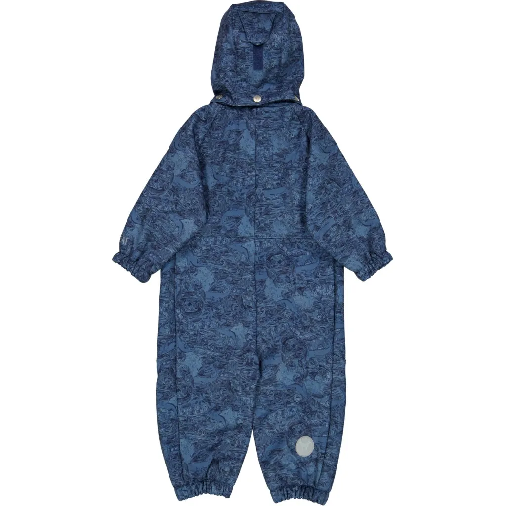 Softshell Suit Clay - navy linoleum