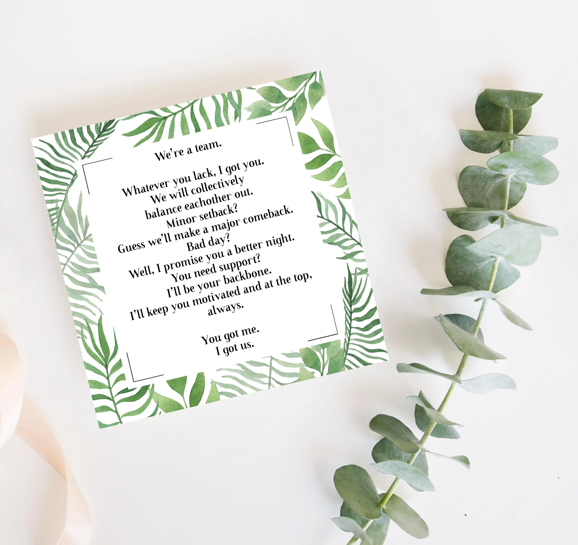 SUSTAINABLE SKINCARE GIFT KIT- FACE TONER, FACE OIL, FACE MASK, FACE CREAM, SHAMPOO BAR, CARD OF YOUR CHOICE
