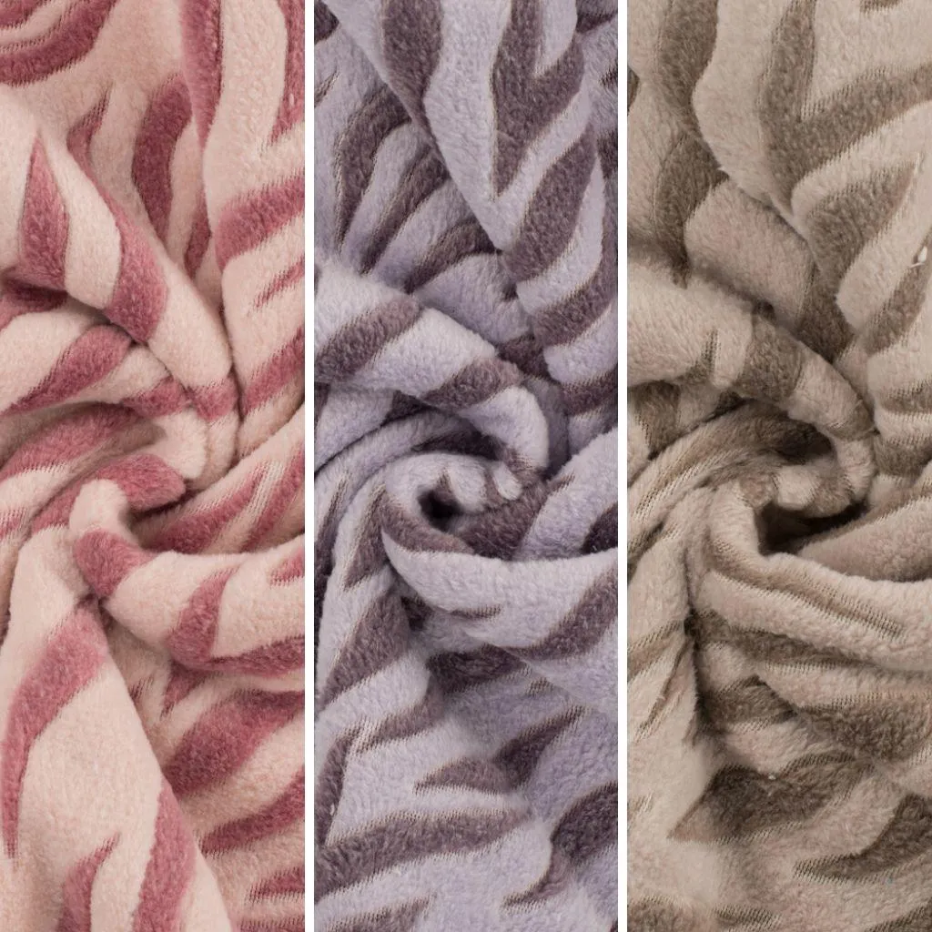 Tiger Cuddle Fleece Fabric