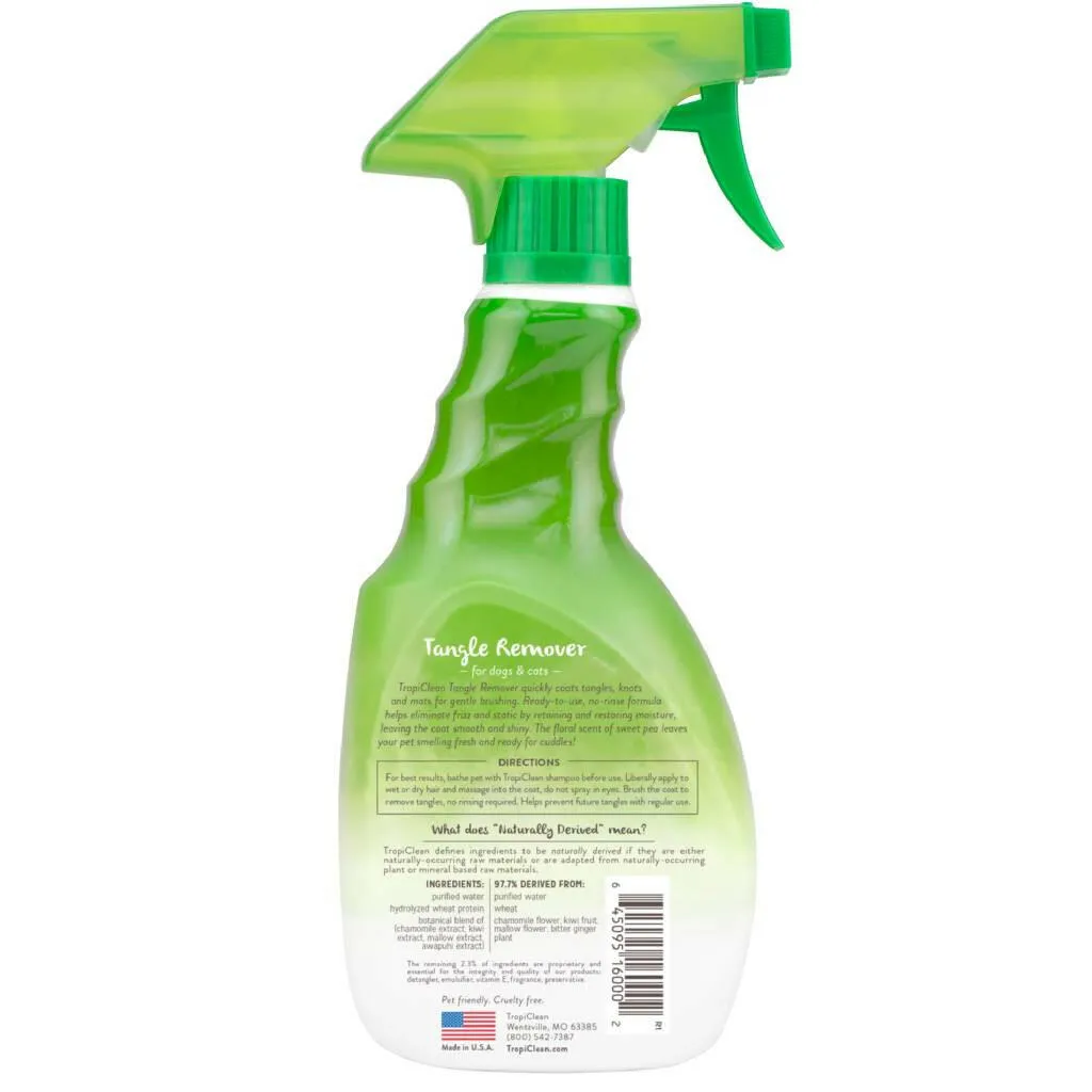 TropiClean Tangle Remover Spray For Pets (16 oz)