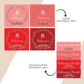 Waterproof Name Stickers - Elegance